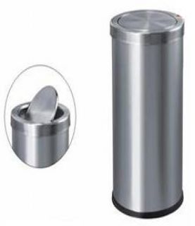 THÙNG RÁC INOX CÓ NẮP BẬP